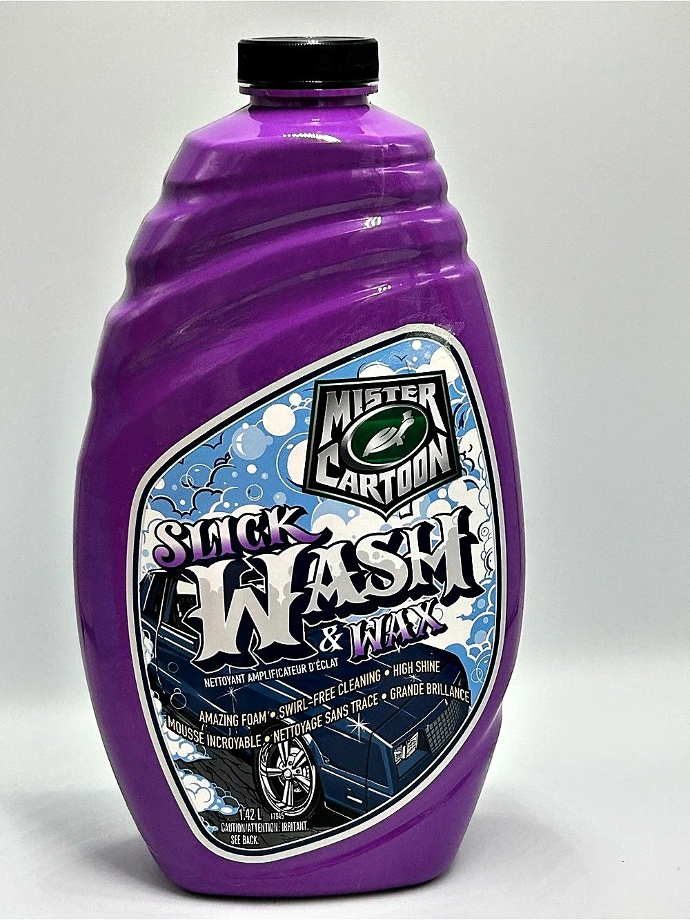 Mister Cartoon Slick Wash & Wax Car Wash & Wax 32 oz NWT